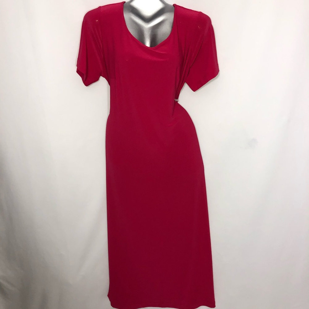 LINEA LOUIS DELL’OLIA petite shift maxi dress